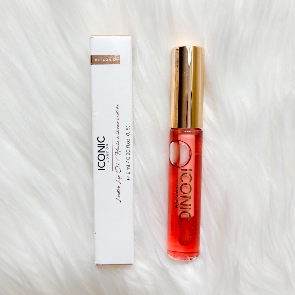 Iconic London Lustre Lip Oil “She’s a Peach”